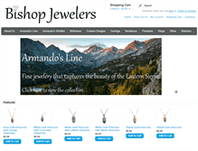 Tablet Screenshot of bishopjewelers.com